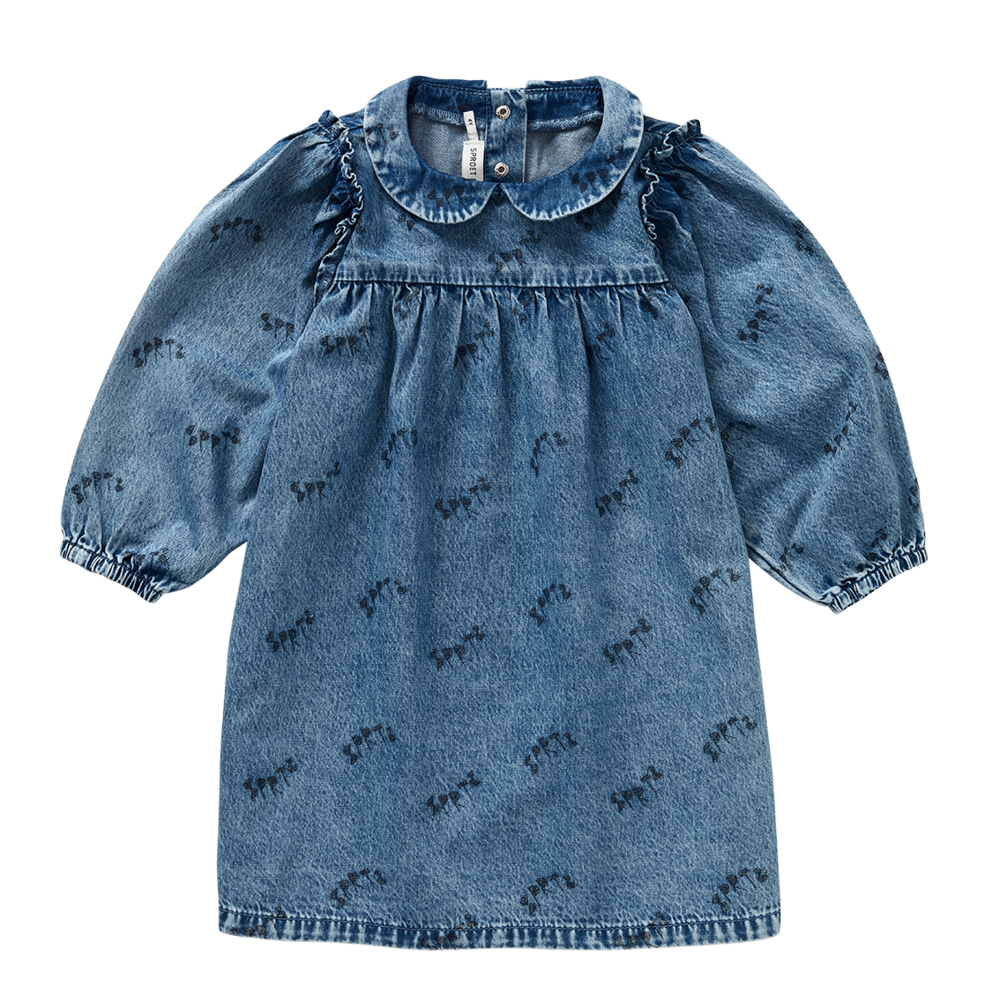 Sproet & Sprout | Denim dress blue  | Blue denim