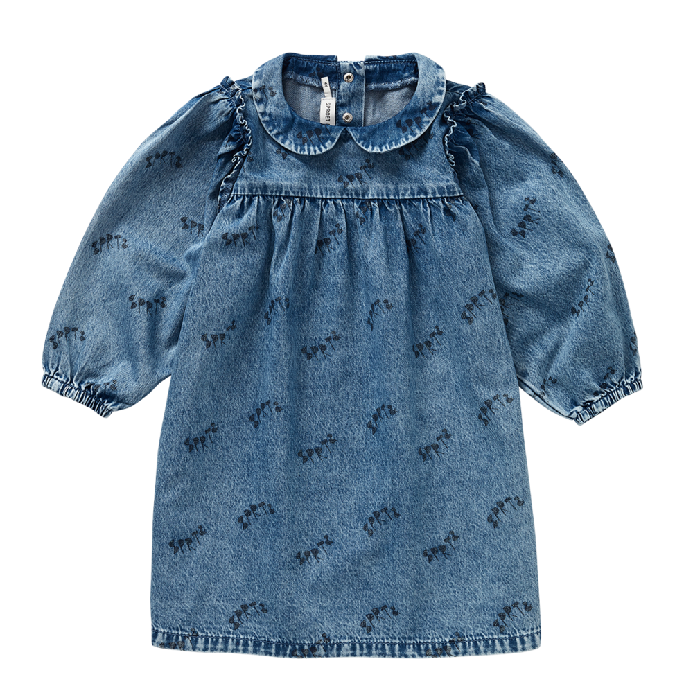 Sproet & Sprout Sproet & Sprout | Denim dress blue  | Blue denim