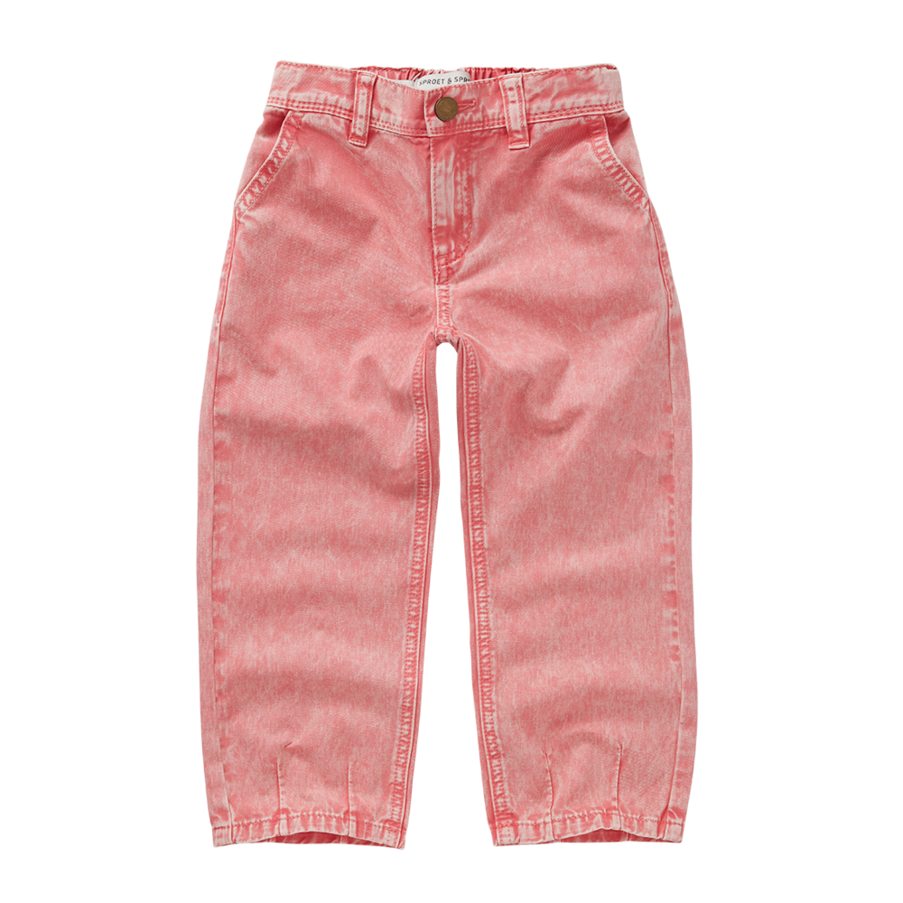 Sproet & Sprout | Loose denim pants bloom | Bloom