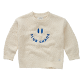 Sproet & Sprout Sproet & Sprout | Sweater boucle Club Chaos  | Ivory melee