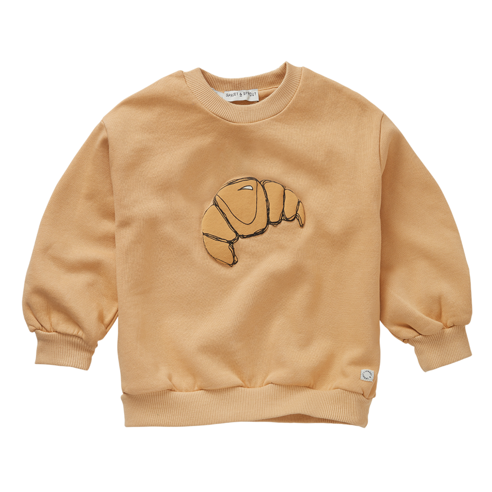 Sproet & Sprout | Sweatshirt Croissant  | Sand
