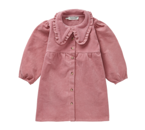 Sproet & Sprout | Corduroy dress collar  | Painters blush