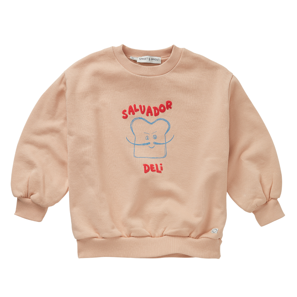 Sproet & Sprout | Sweatshirt Salvador Deli colour  | Vanilla