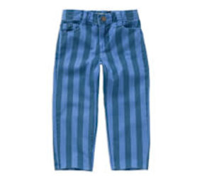 Sproet & Sprout | Straight denim pants stripes blue | Blue denim