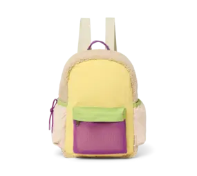 Studio Noos Studio Noos | Patchwork Midi Backpack | Butter Yellow