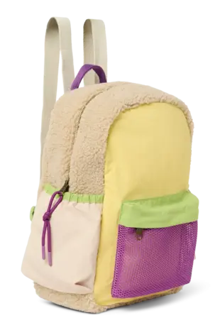 Studio Noos Studio Noos | Patchwork Midi Backpack | Butter Yellow
