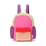 Studio Noos Studio Noos | Patchwork Midi Backpack | Bright Pink Studio Noos Studio Noos | Patchwork Midi Backpack | Bright Pink