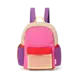 Studio Noos Studio Noos | Patchwork Midi Backpack | Bright Pink