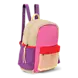 Studio Noos Studio Noos | Patchwork Midi Backpack | Bright Pink