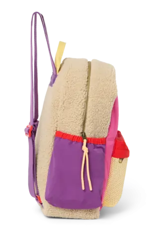 Studio Noos Studio Noos | Patchwork Midi Backpack | Bright Pink