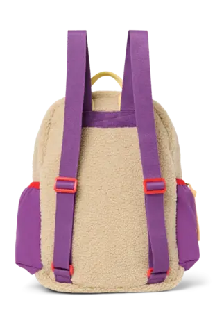 Studio Noos Studio Noos | Patchwork Midi Backpack | Bright Pink