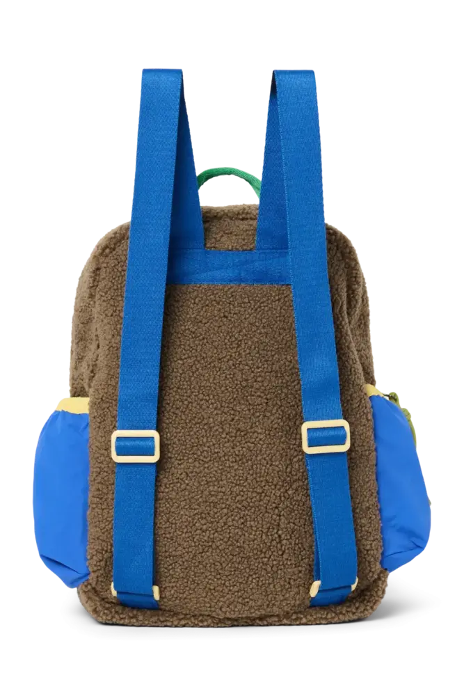 Studio Noos Studio Noos | Patchwork Midi Backpack | Fiery Red