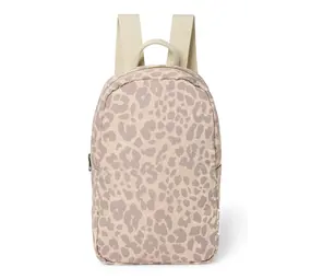 Studio Noos Studio Noos | Beige Puffy Leopard | Mini Backpack