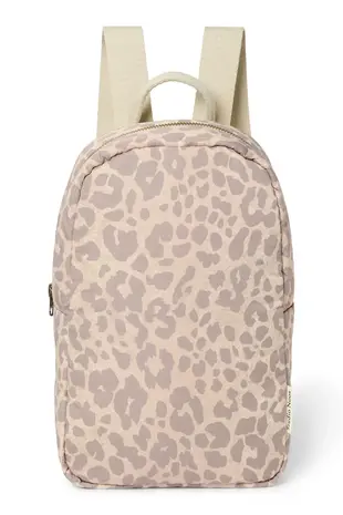Studio Noos Studio Noos | Beige Puffy Leopard | Mini Backpack