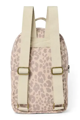 Studio Noos Studio Noos | Beige Puffy Leopard | Mini Backpack