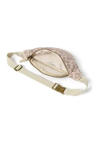 Studio Noos Studio Noos | Beige Puffy Leopard | Mini Fanny Pack
