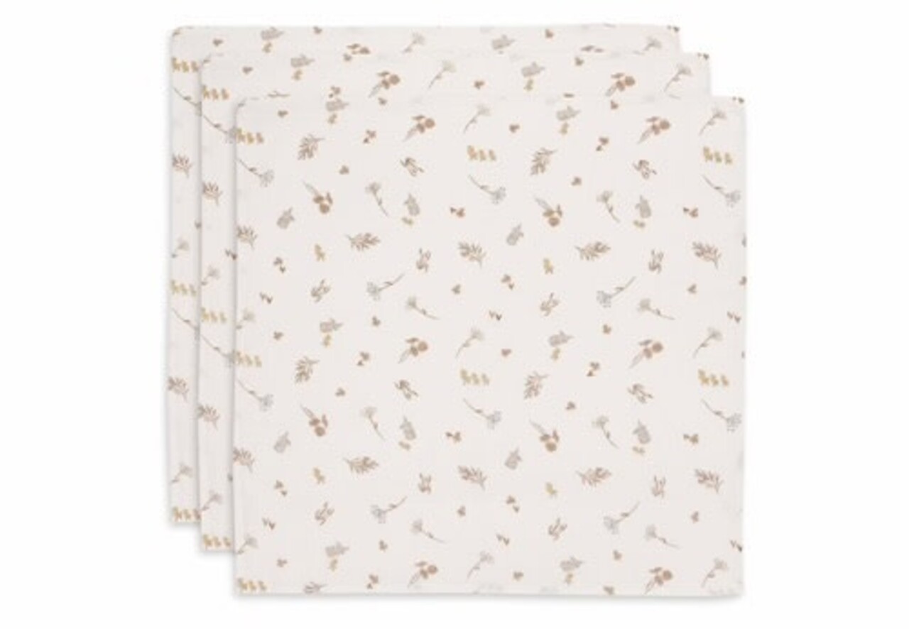Jollein Jollein | Hydrofiele Doek Small 70x70cm | Riverside | 3 Stuks