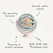 Mushie Mushie | Suction Spinner Ball