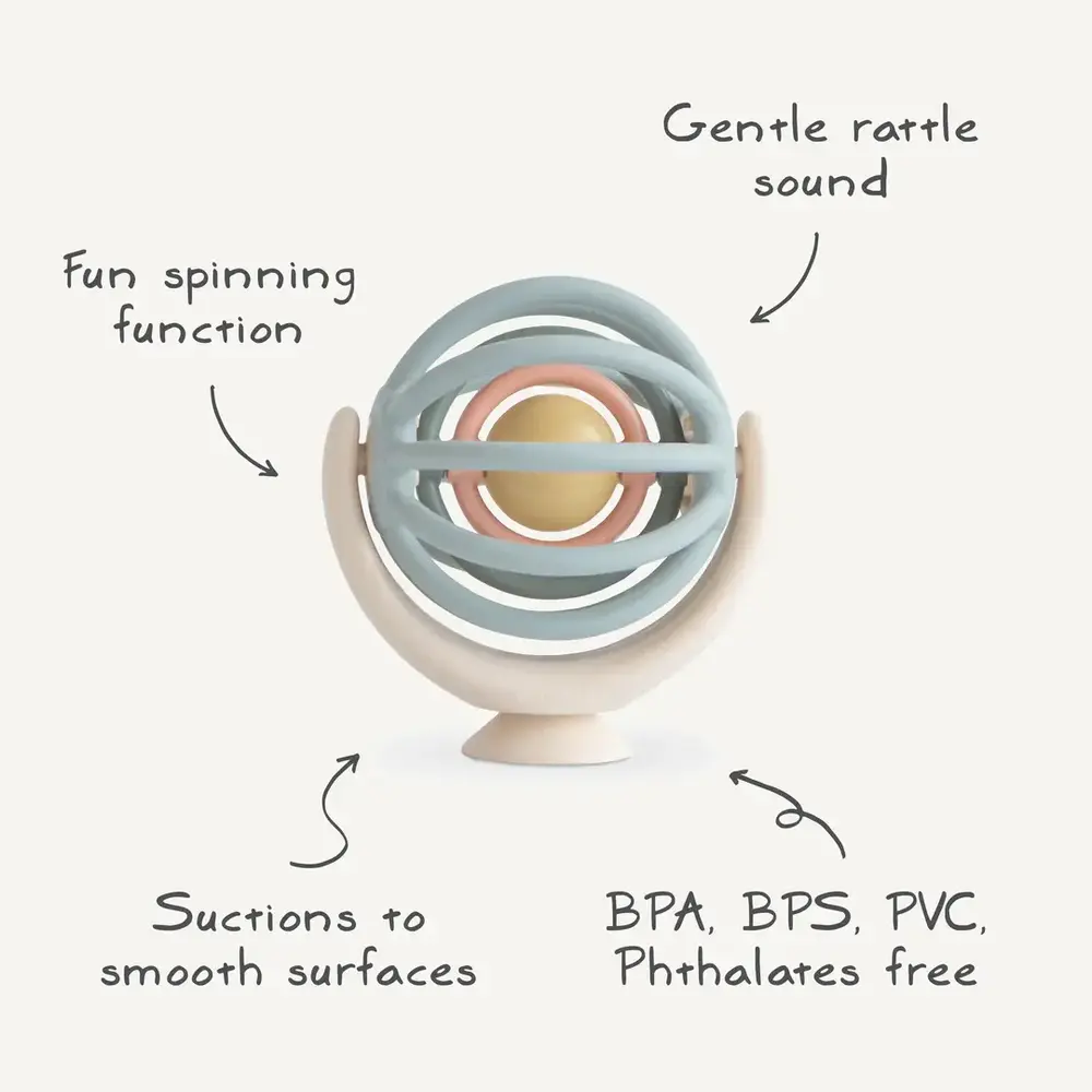 Mushie Mushie | Suction Spinner Ball