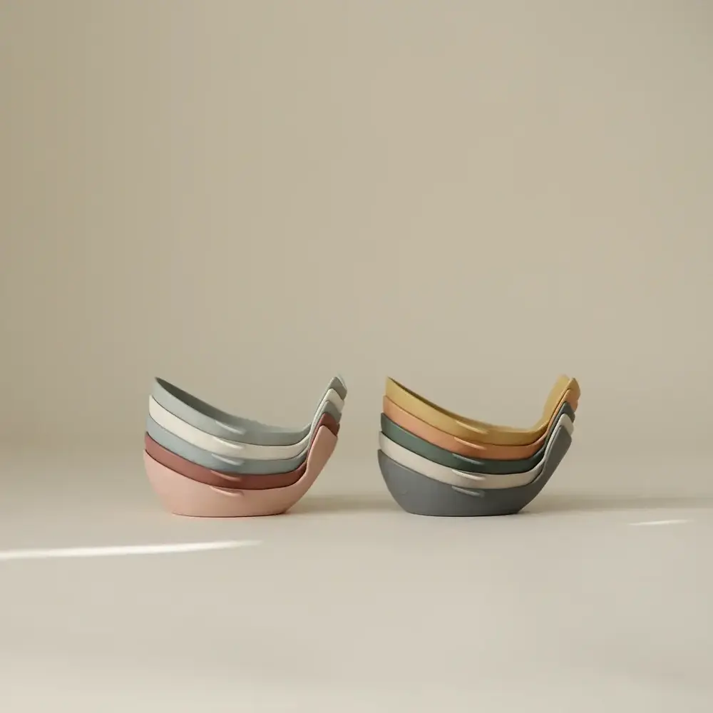 Mushie Mushie | Whale Bath Stackers | Original