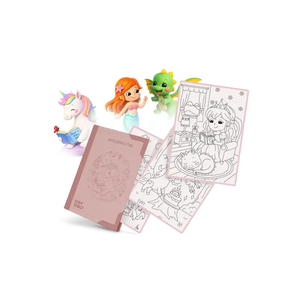 Kidywolf Kidywolf | Refill Kidydraw Pad | Once upon a time 6+