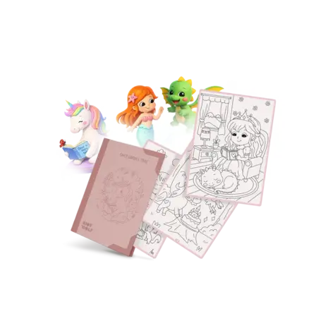 Kidywolf Kidywolf | Refill Kidydraw Pad | Once upon a time 6+