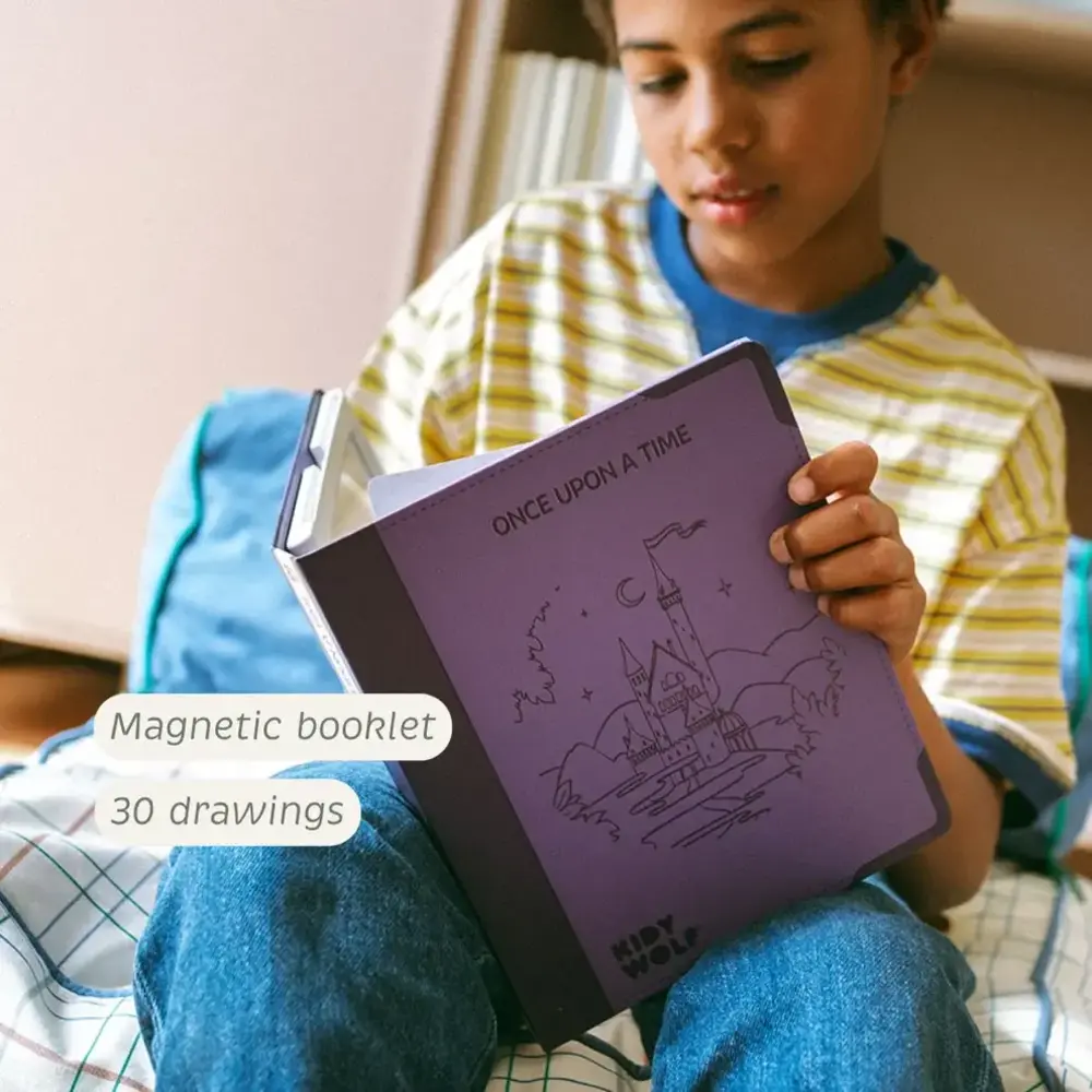 Kidywolf Kidywolf | Refill Kidydraw Pad | Once upon a time 8+