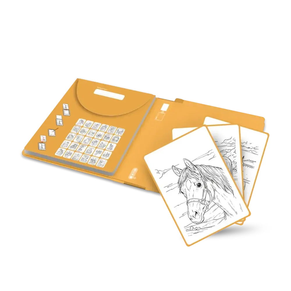 Kidywolf Kidywolf | Refill Kidydraw Pad | Horses 8+