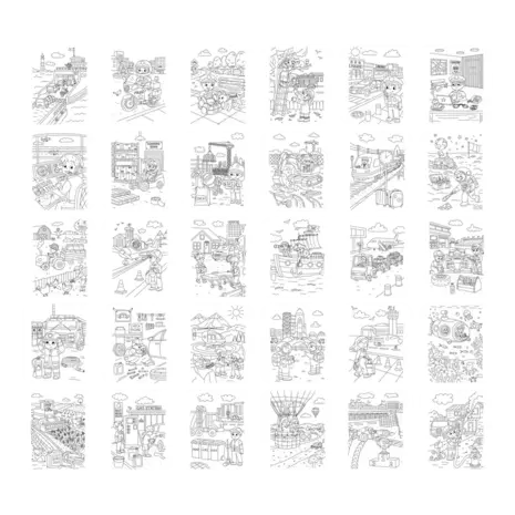 Kidywolf Kidywolf | Refill Kidydraw Pad | Everyday Heroes 6+