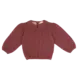 House of Jamie House of Jamie | Puff Balloon Collar Jumper | Ruby Sparkle