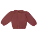 House of Jamie House of Jamie | Puff Balloon Collar Jumper | Ruby Sparkle
