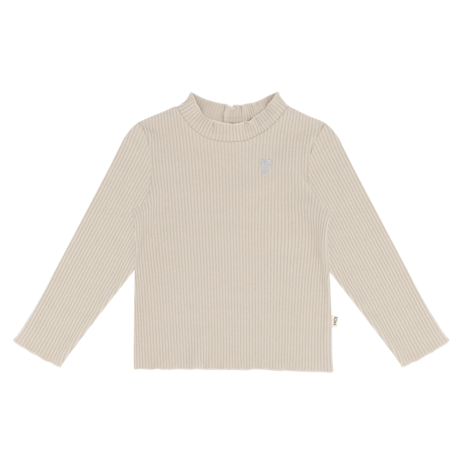 House of Jamie House of Jamie | Turtleneck Tee | Beige (Rib Fleece)