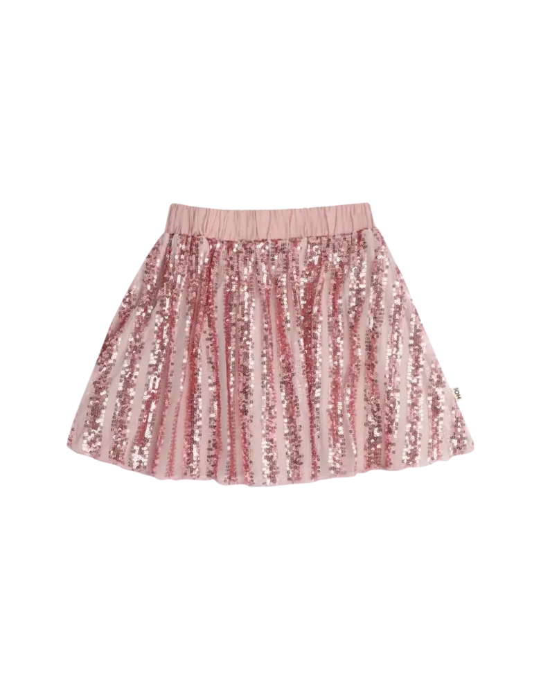 House of Jamie House of Jamie | Sequins Skirt | Rose Mauve