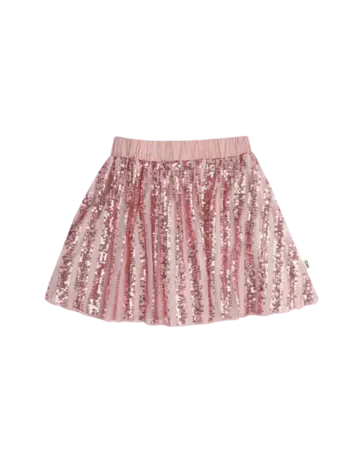 House of Jamie House of Jamie | Sequins Skirt | Rose Mauve