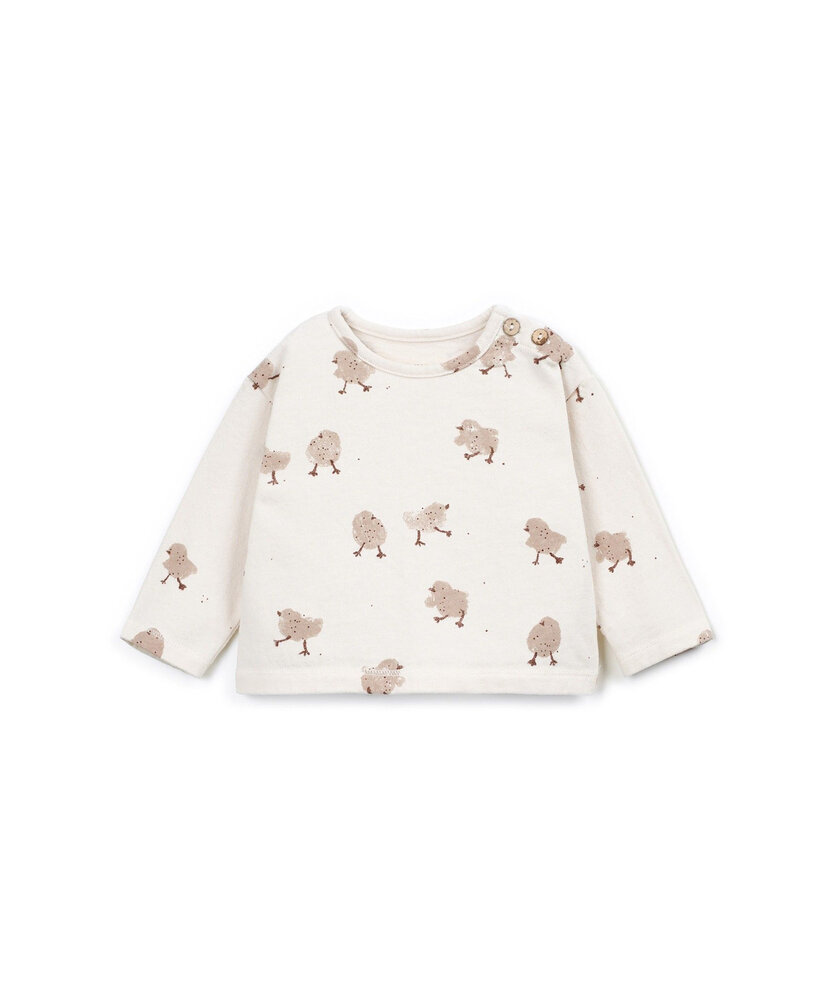 Play Up Play Up | Printed Jersey Ls T-Shirt | Chick Skein | PA00/0AT11004