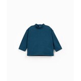 Play Up Play Up | Rib Ls T-Shirt | Cyanotype | PA01/1AT10901