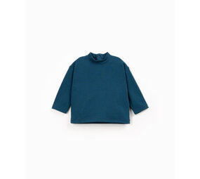 Play Up Play Up | Rib Ls T-Shirt | Cyanotype | PA01/1AT10901