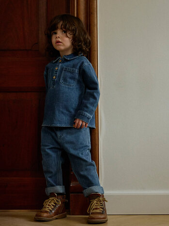 Lil ' Atelier Lil ' Atelier | NMMOBELLO LOOSE JEANS 1144-SE LIL | Dark Blue Denim