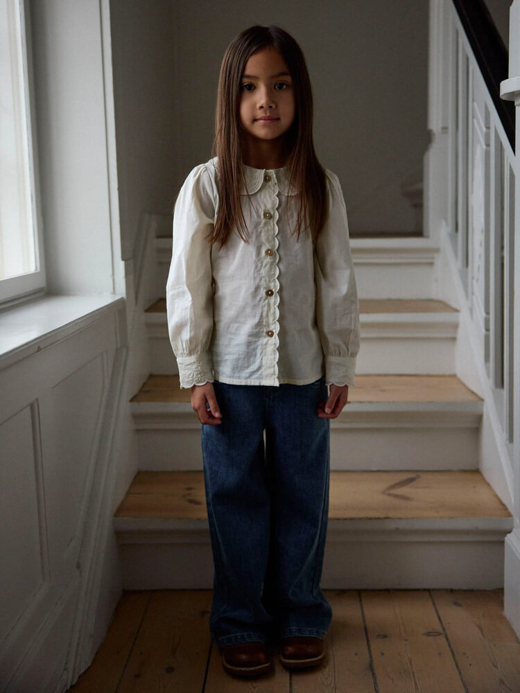 Lil ' Atelier Lil ' Atelier | NMFOBELLO WIDE JEANS 1144-SE LIL | Dark Blue Denim