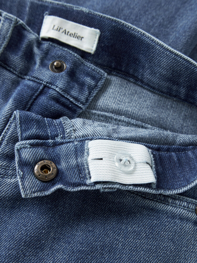 Lil ' Atelier Lil ' Atelier | NMFOBELLO WIDE JEANS 1144-SE LIL | Dark Blue Denim