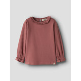 Lil ' Atelier Lil ' Atelier | NMFONELA LS SLIM TOP LIL | Withered Rose