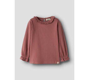 Lil ' Atelier Lil ' Atelier | NMFONELA LS SLIM TOP LIL | Withered Rose