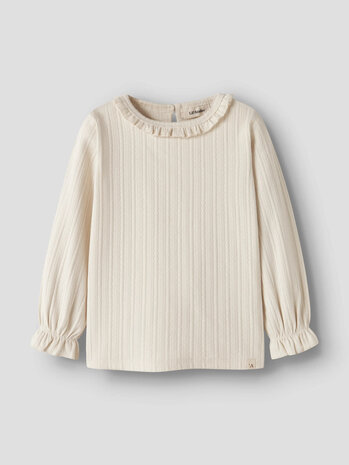 Lil ' Atelier Lil ' Atelier | NMFONELA LS SLIM TOP LIL | Turtledove