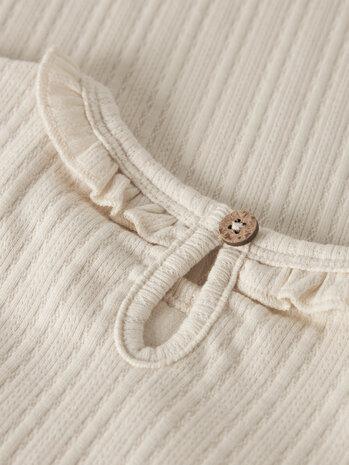 Lil ' Atelier Lil ' Atelier | NMFONELA LS SLIM TOP LIL | Turtledove