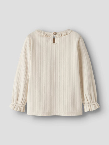 Lil ' Atelier Lil ' Atelier | NMFONELA LS SLIM TOP LIL | Turtledove