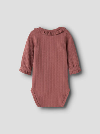 Lil ' Atelier Lil ' Atelier | NBFONELA LS SLIM BODY LIL | Withered Rose