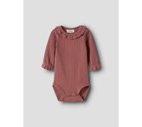 Lil ' Atelier Lil ' Atelier | NBFONELA LS SLIM BODY LIL | Withered Rose
