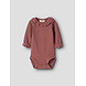 Lil ' Atelier Lil ' Atelier | NBFONELA LS SLIM BODY LIL | Withered Rose