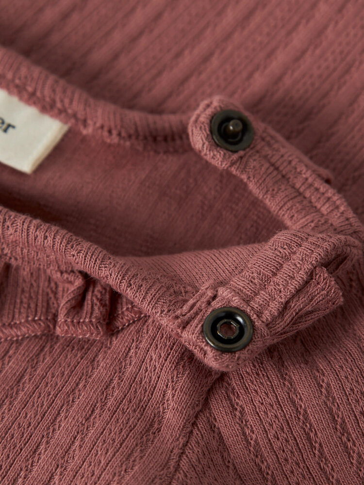Lil ' Atelier Lil ' Atelier | NBFONELA LS SLIM BODY LIL | Withered Rose