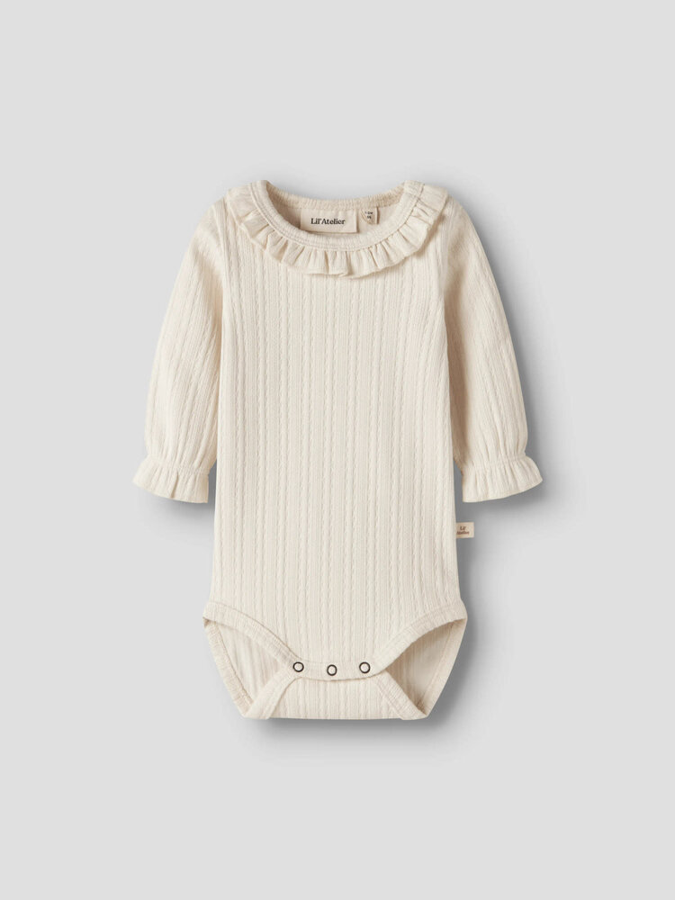 Lil ' Atelier Lil ' Atelier | NBFONELA LS SLIM BODY LIL | Turtledove